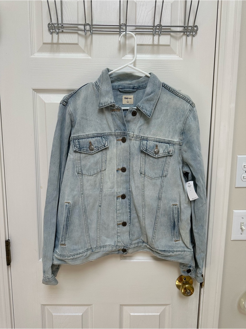 NWT GAP Light Blue Denim Jacket